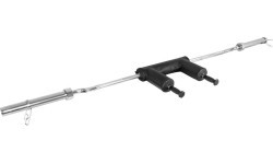 Olympic Safety Squat Bar inSPORTline Squabar– 239.3 cm / 50 mm – 25.5 kg, 317 kg Capacity, with Collars