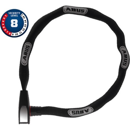 Abus Steel-O-Chain 8807K/85 Lock Black