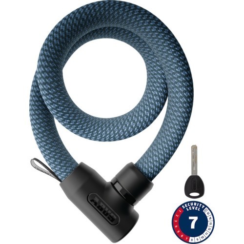 Abus 4004K/110 Yarnit lock, denim blue