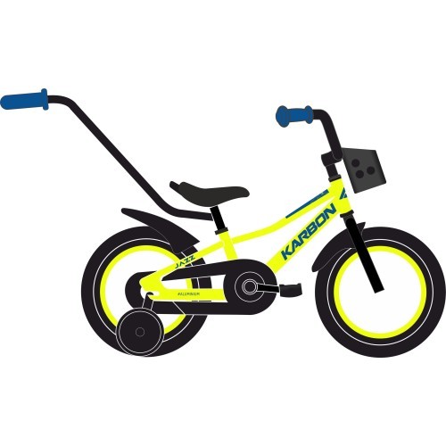 Karbon Jazz 18 Kids' Bike, Lime