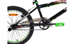 Karbon BMX 20 bike, black-green