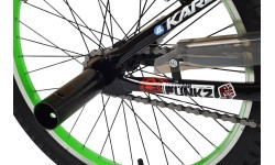 Dviratis Karbon BMX 20 black-green