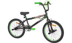 Karbon BMX 20 bike, black-green