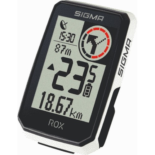Dviračio kompiuteris SIGMA ROX 2.0 Endurance GPS white