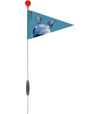 PUKY SW3 safety flag, breezy blue