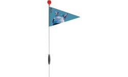 PUKY SW3 safety flag, breezy blue