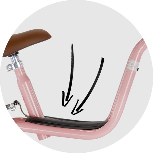 Balance bike PUKY LR XL Br Classic retro-rose