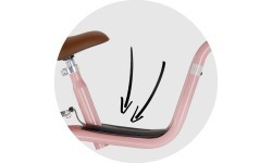 Balance bike PUKY LR XL Br Classic retro-rose