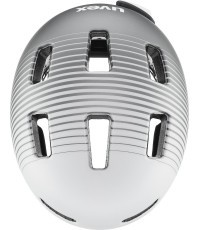 Šalmas Uvex city 4 white-grey matt WE-55-58CM