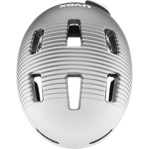 Uvex City 4 helmet, white-grey matt, 55-58 cm