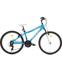 Romet Jolene 24 2025 bicycle, turquoise-pink