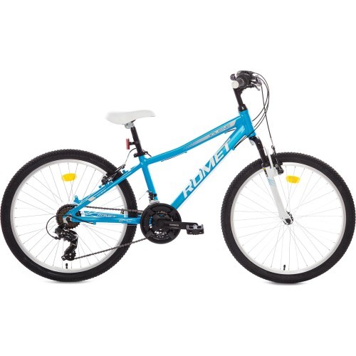 Romet Jolene 24 2025 bicycle, turquoise-pink