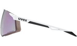 Очки Uvex Pace Perform CV, white matt / mirror lavender