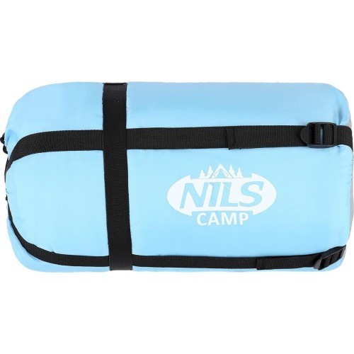NC2008 BLUE-GRAY SLEEPING BAG SIZE. M NILS CAMP