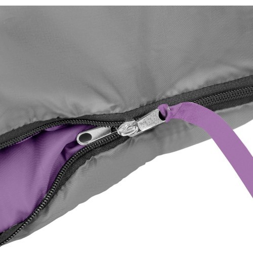 NC2008 GREY-VIOLET SLEEPING BAG SIZE M NILS CAMP