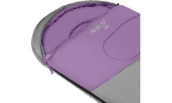 NC2008 GREY-VIOLET SLEEPING BAG SIZE M NILS CAMP
