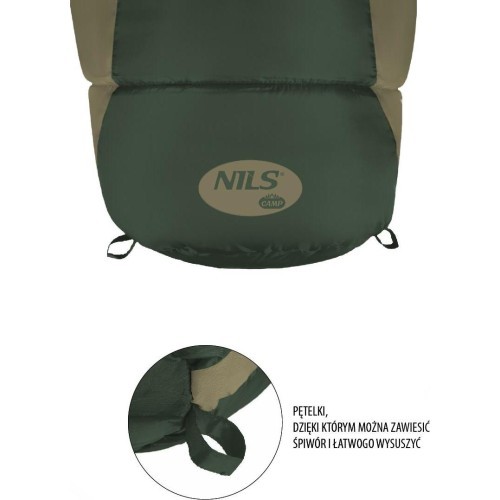 Спальный мешок Nils Camp NC2012, зелёный