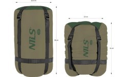NC2012 GREEN SLEEPING BAG NILS CAMP