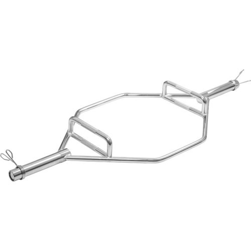 Šešiakampis olimpinis grifas inSPORTline Hexlif 140 cm / 50 mm - 21,8 kg, apkrova 200 kg, su užraktais