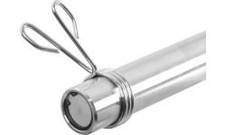 Hex Olympic Barbell inSPORTline Hexlif 140 cm / 50 mm – 21.8 kg, 200 kg Capacity, with Collars