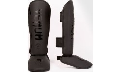 Venum Challenger Kids Shin Guards - Black/Black