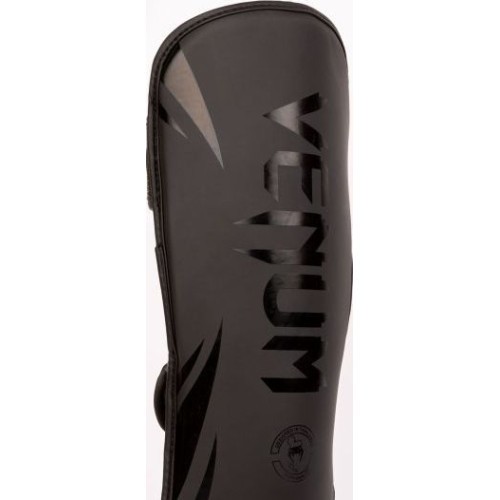 Venum Challenger Kids Shin Guards - Black/Black