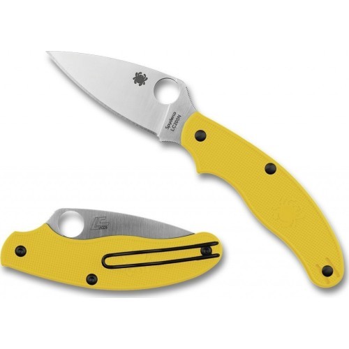 Sudedamas peilis Spyderco C94PYL UK Penknife, geltonas