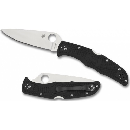 Складной нож Spyderco C10FPBK Endura 4, Flat Ground, чёрный