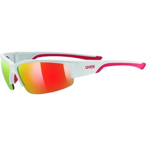 Akiniai Uvex Sportstyle 215 white mat red