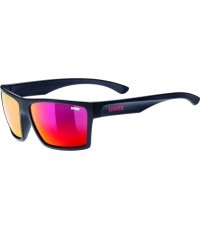 Очки Uvex lgl 29 black mat red