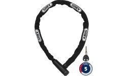Abus Steel-O-Chain 5805K/75 Lock, Black
