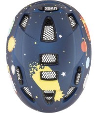 Šalmas Uvex Kid 2 cc dark blue rocket mat