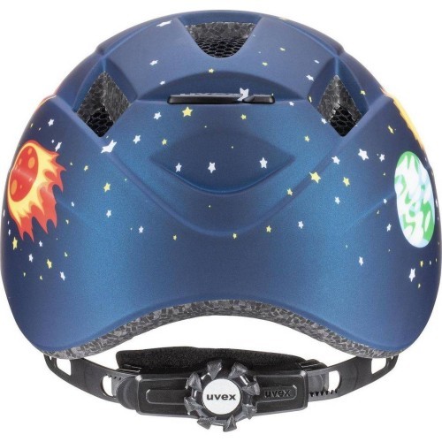 Uvex Kid 2 CC Helmet Dark Blue Rocket Mat