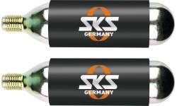 SKS Airbuster compressed air CO2 cartridge for pump (2x16g), threaded