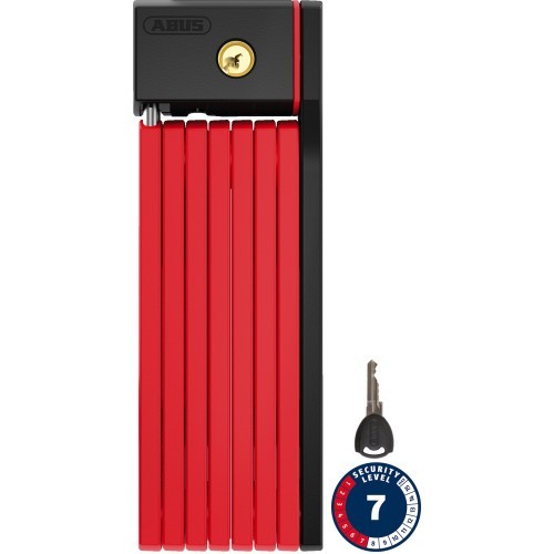 Abus Folding Bordo Big 5700/100 RED SH Lock