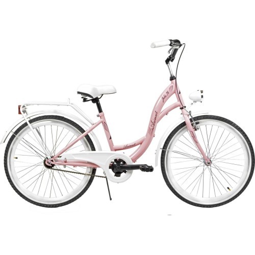 Велосипед AZIMUT Julie 24" 2025 pink-white