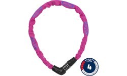 Замок Abus Steel-O-Chain 5805C/75 pink