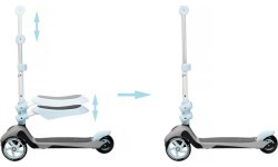 HyperMotion 3in1 Balance Bike, Blue