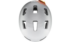 Uvex City 4 helmet, white-grey matt, 55-58 cm