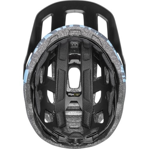 Uvex React Jr. MIPS helmet, azure - deep space matt