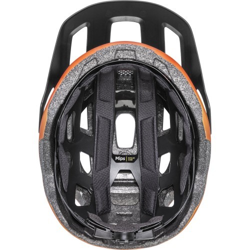 Uvex react jr. MIPS helmet papaya matt