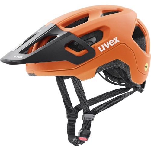 Uvex react jr. MIPS helmet papaya matt