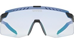 Очки Uvex pace stage S V black matt / mirror blue