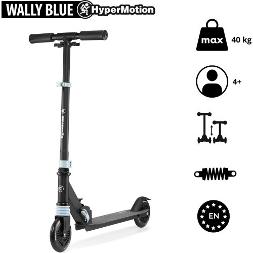 Paspirtukas HyperMotion Wally black-blue