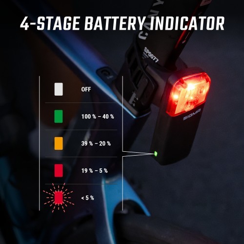 Sigma Reco 81 Link rear light with radar