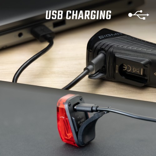 Apšvietimo komplektas Sigma Buster 150 + Nyte 10 USB