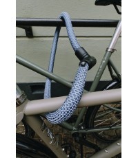 Замок Abus 4004K/110 Yarnit, синий деним