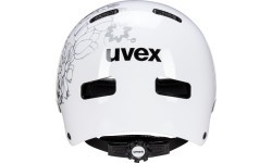 Šalmas Uvex Kid 3 white flower black