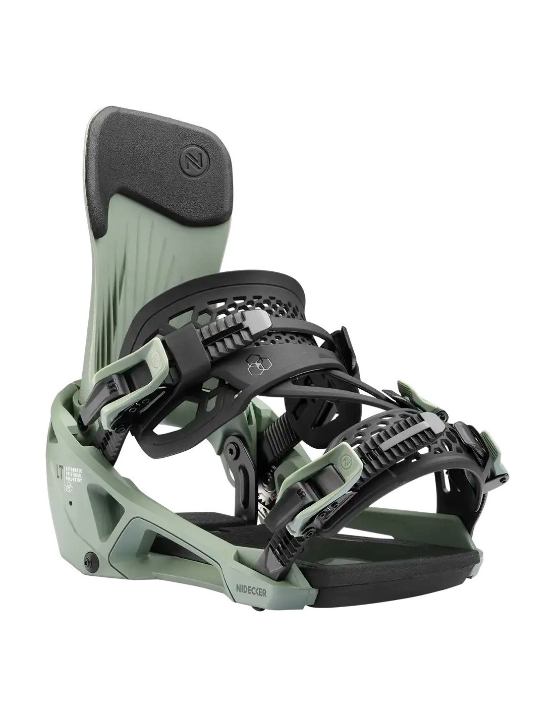 Nidecker Supermatic Bindings M オリーブ Nidecker LT Supermatic snowboard bindings - PowerSport.lt