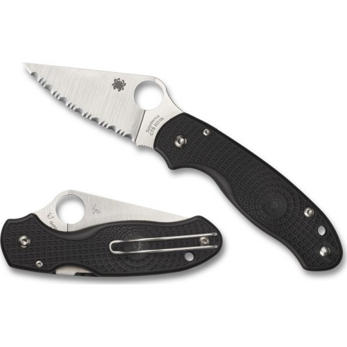 Sulankstomas peilis Spyderco C223SBK Para 3, juodas